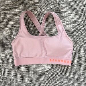 Under Armour lilac purple sports bra